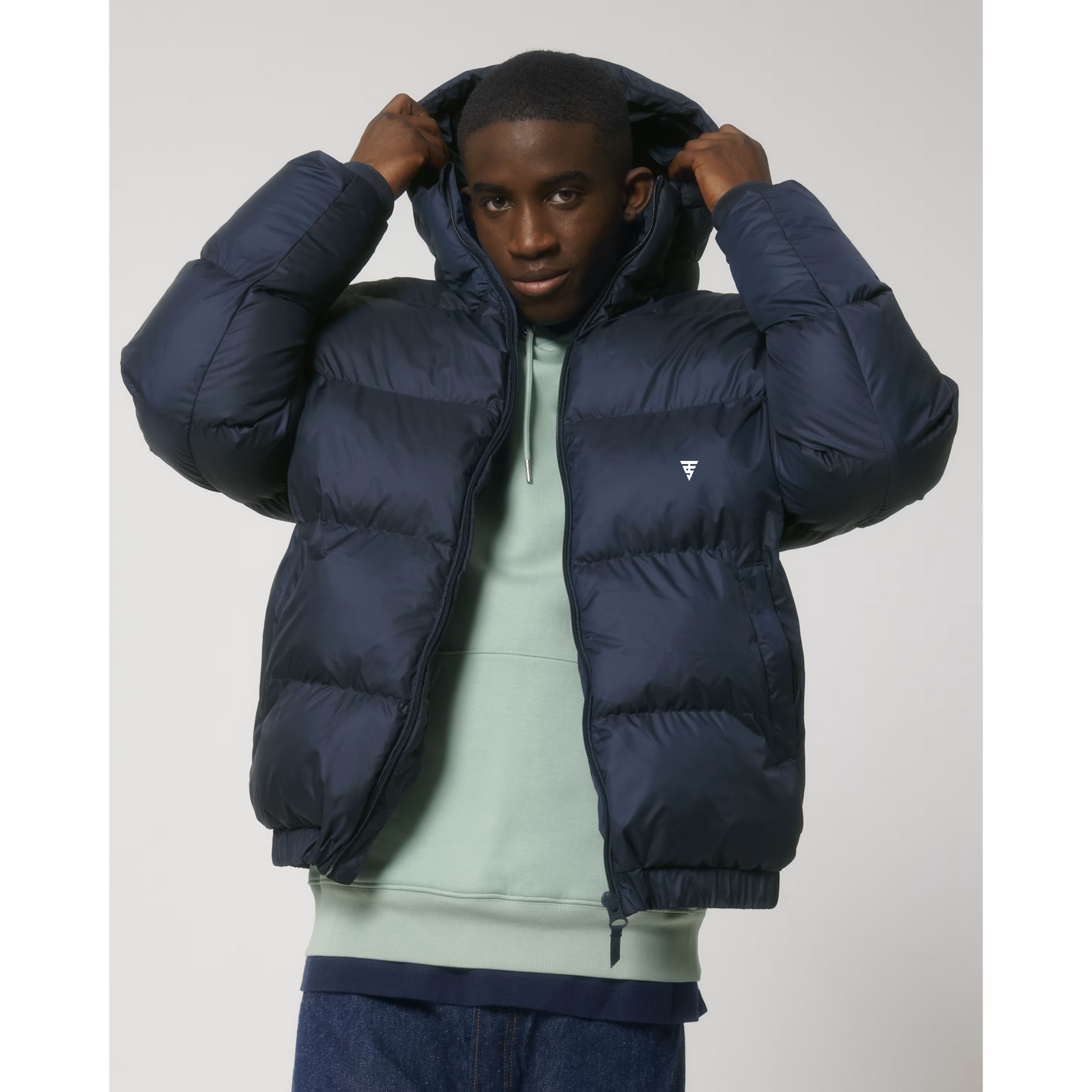 PUFFER JACKET NAVY BLUE