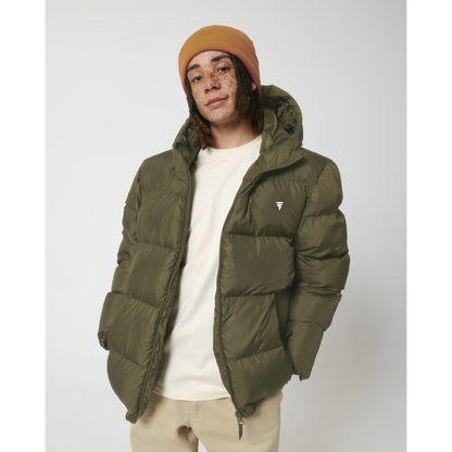 PUFFER JACKET VINTAGE KAKI