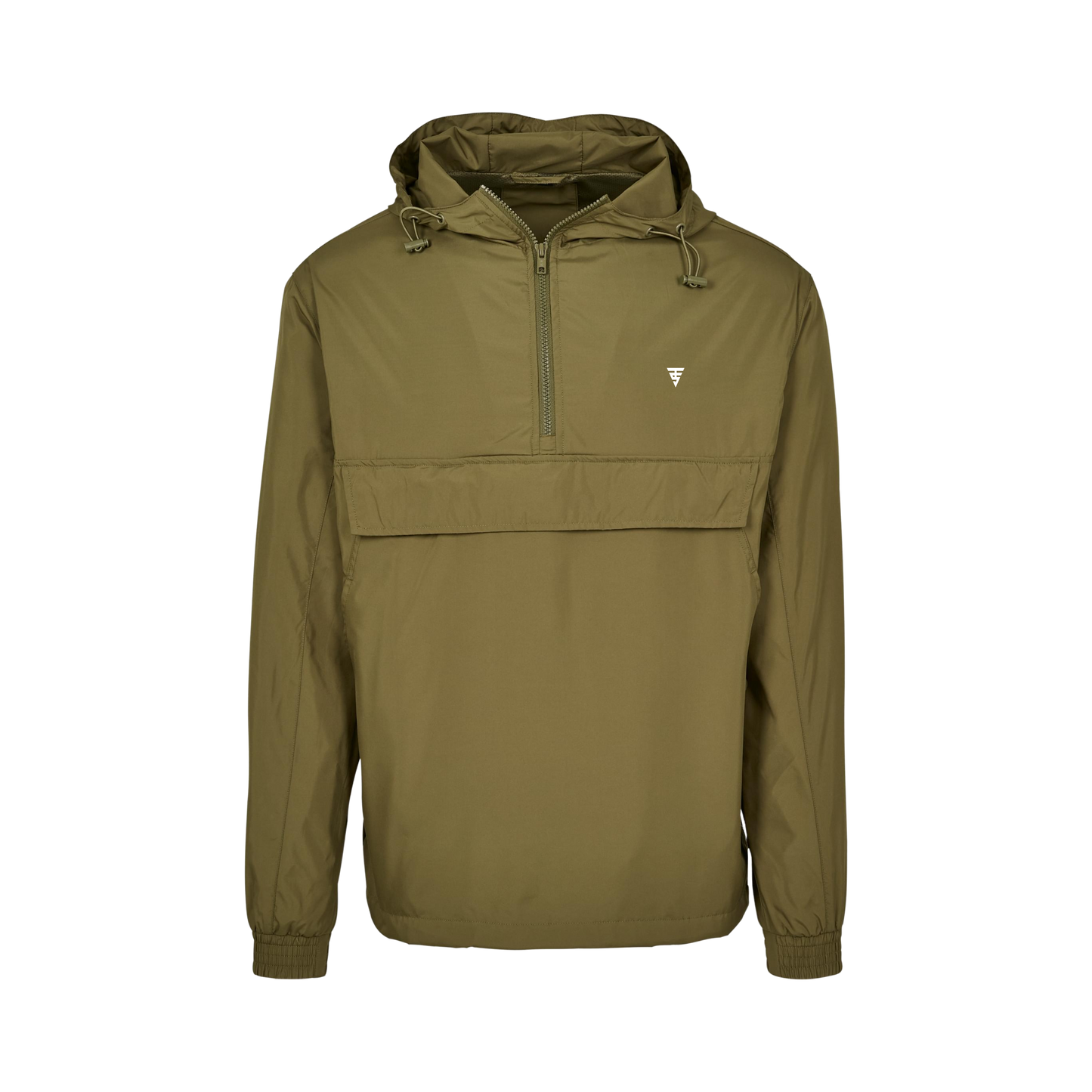 PULLOVER JACKET OLIVE PALE