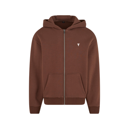 ZIPPER CHOCOLATE BROWN