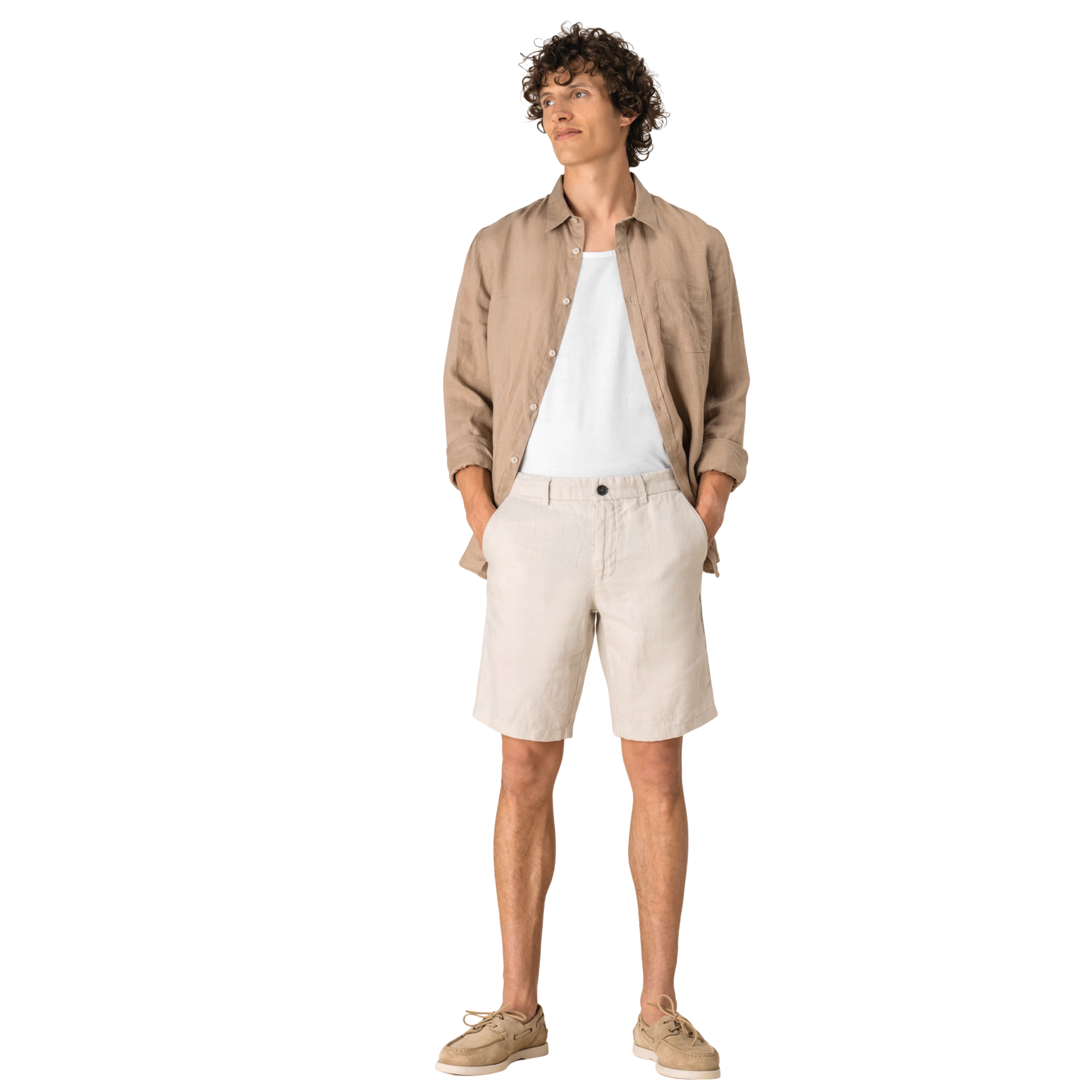 Premium Linen Bermuda For Men