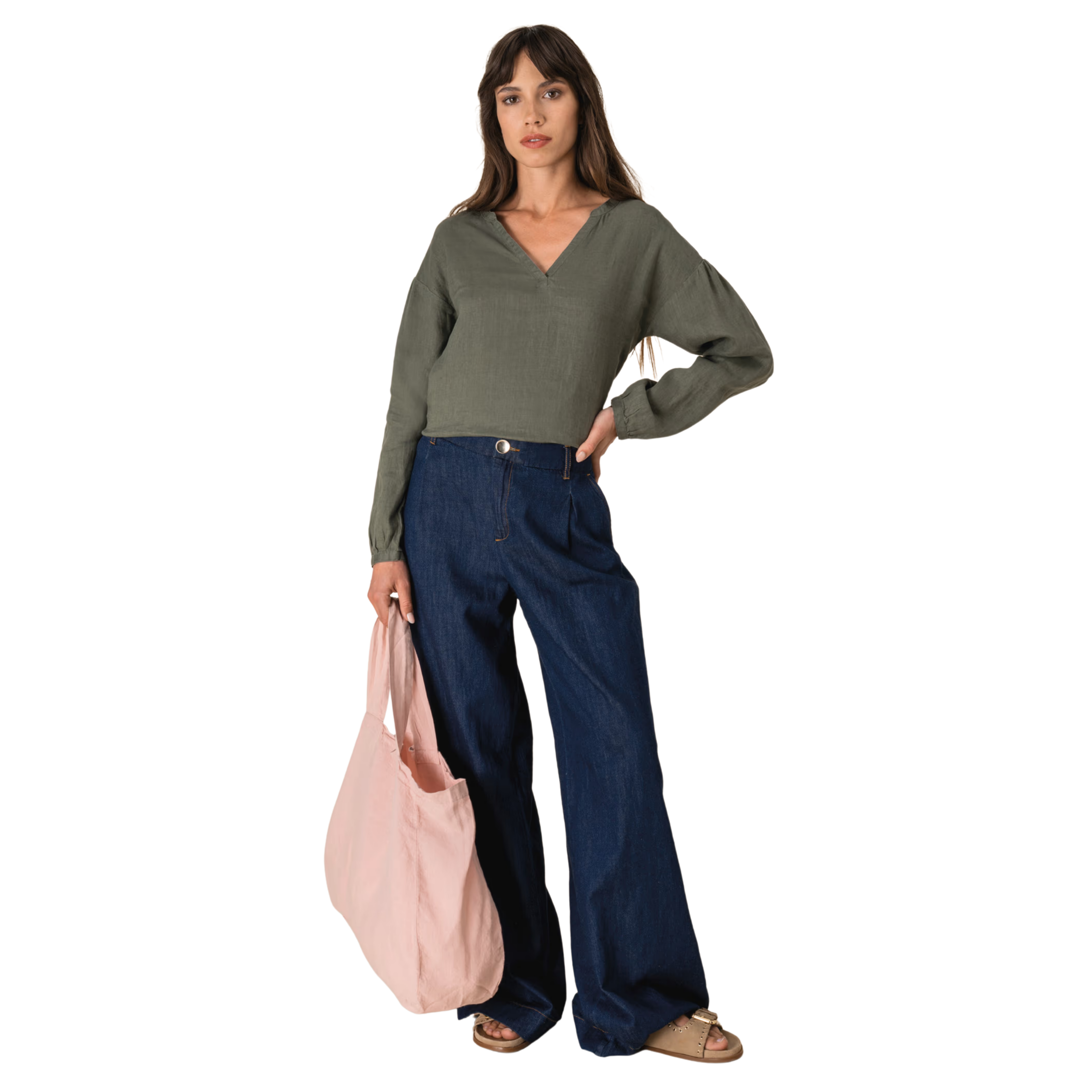 Womens Premium Linen Garment