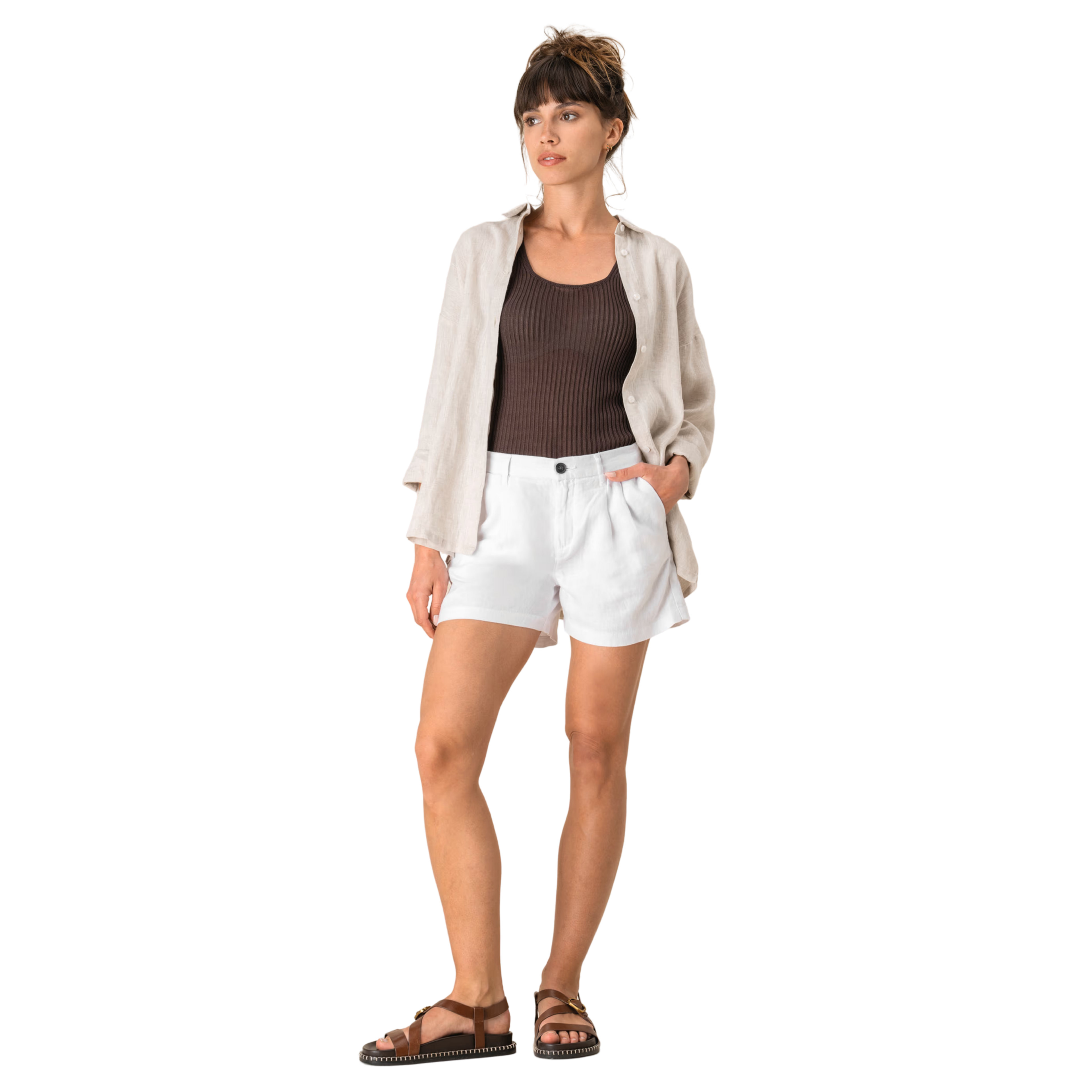 Premium Linen Shorts For Women